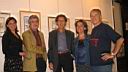 Con il Maestro Sigfrido Oliva e il gallerista Marco Pezzali, ottobre 2008